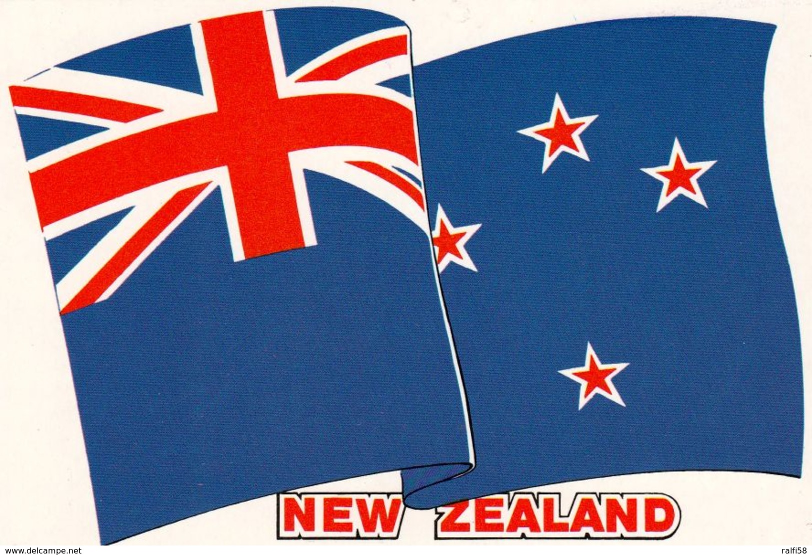 1 AK New Zealand * Die Flagge Von Neuseeland * - Nueva Zelanda