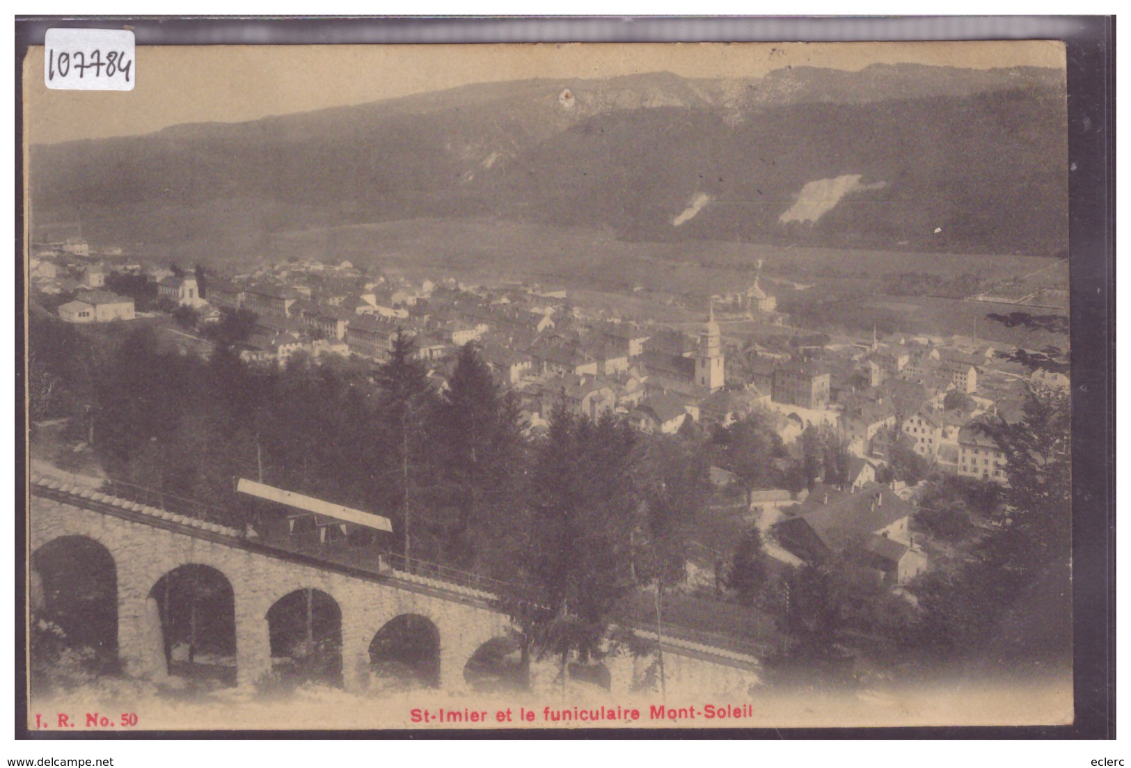 ST IMIER - FUNICULAIRE DU MONT SOLEIL - B ( TROU D'EPINGLE EN HAUT ) - Saint-Imier 