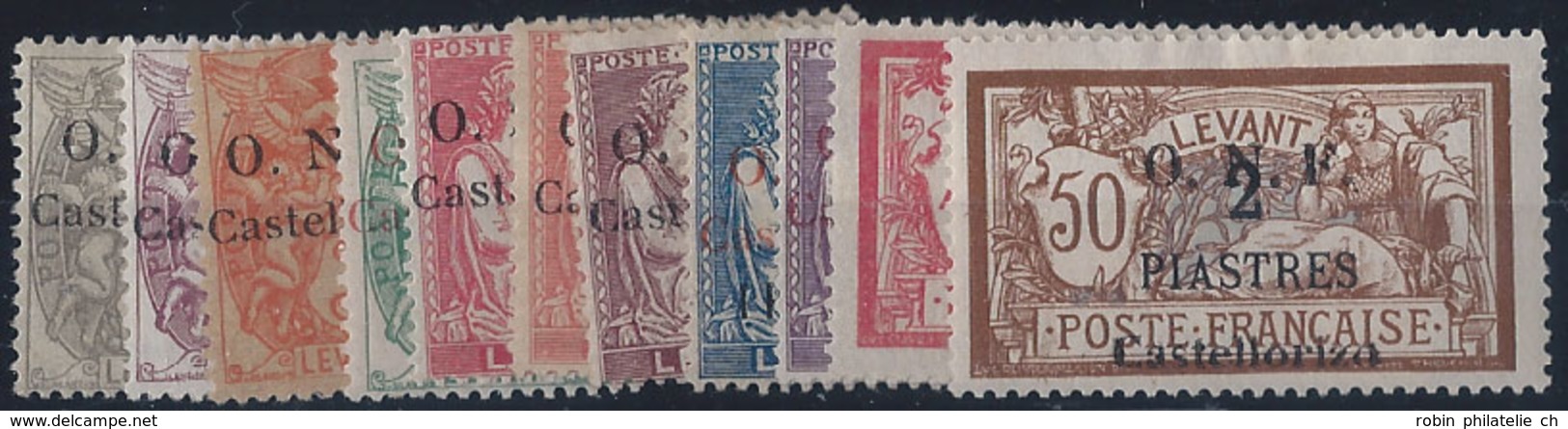 Castellorizo Postes N° 14 à 24 11 Valeurs Qualité: * Cote: 755 € - Unused Stamps