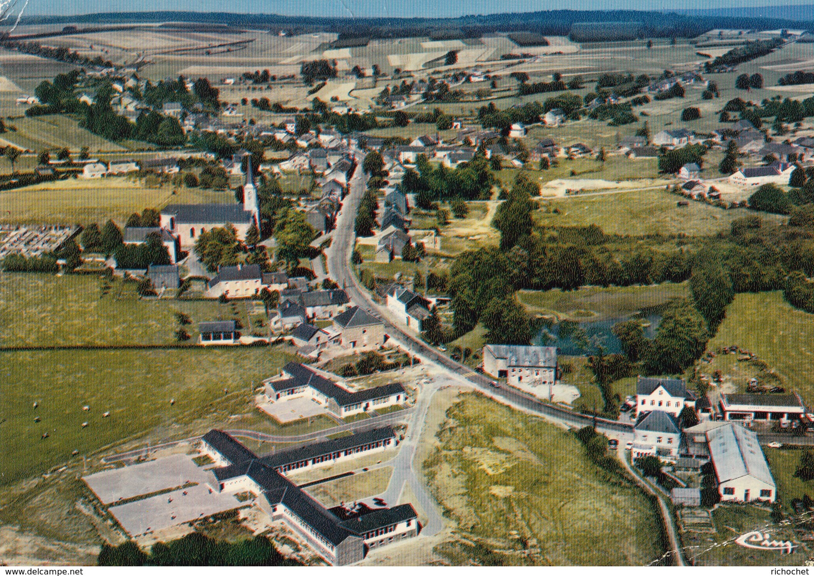 Libin - Vue Panoramique Aérienne - Libin