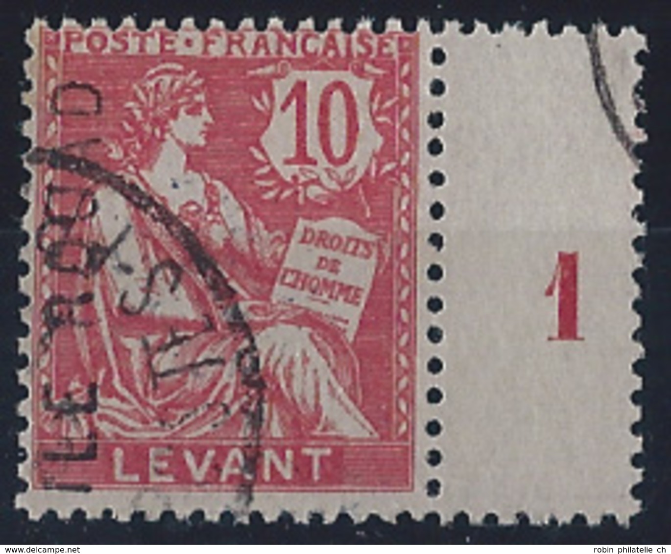 Rouad Postes N° 2 10c Mouchon Bdf TB Qualité: Obl Cote: 280 € - Used Stamps