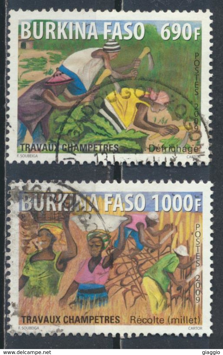 °°° BURKINA FASO - Y&T N°1362/63 - 2009 °°° - Burkina Faso (1984-...)
