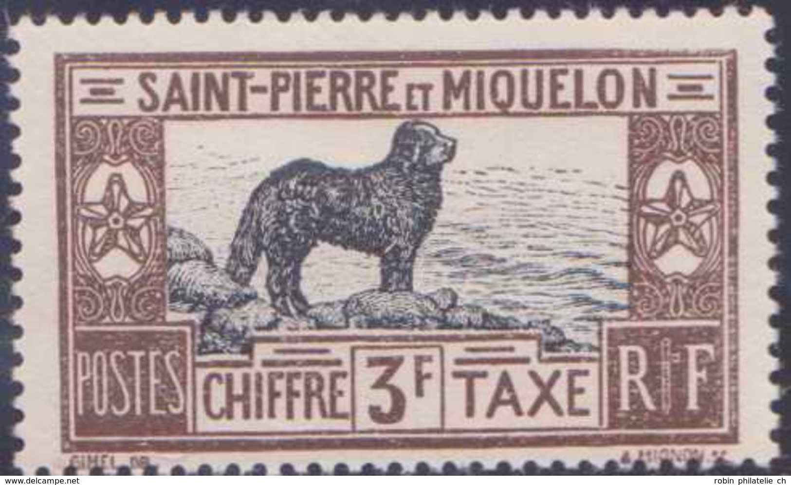 Saint-Pierre Et-Miquelon Taxes N° 21 à 31 Chiens 11 Valeurs Qualité: * Cote: 155 € - Postage Due