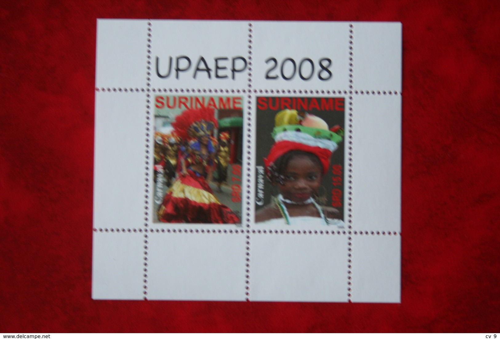 Surinam / Suriname 2008 Minisheet UPAEP (ZBL 1569 Mi Block 105 Sc -) POSTFRIS / MNH ** - Suriname