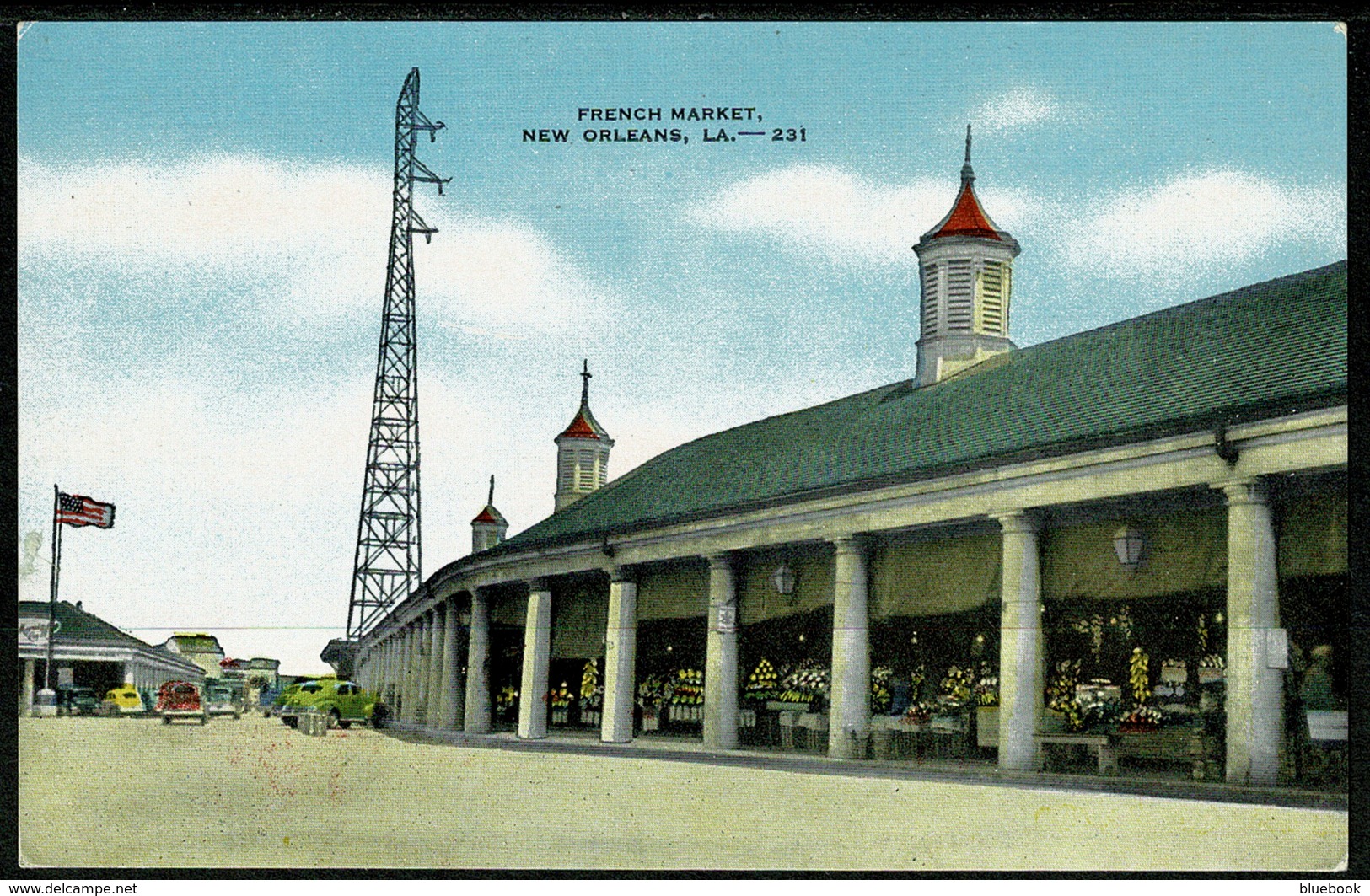 Ref 1243 - USA Postcard - French Market - New Orleans Louisiana - New Orleans