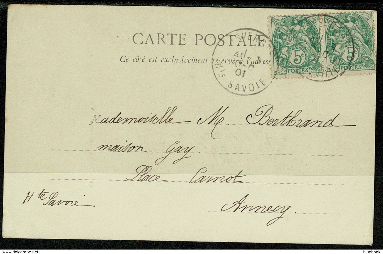 Ref 1243 - 1901 Ethnic Postcard - Chimney Sweep - France 10c Internal Rate - Europe