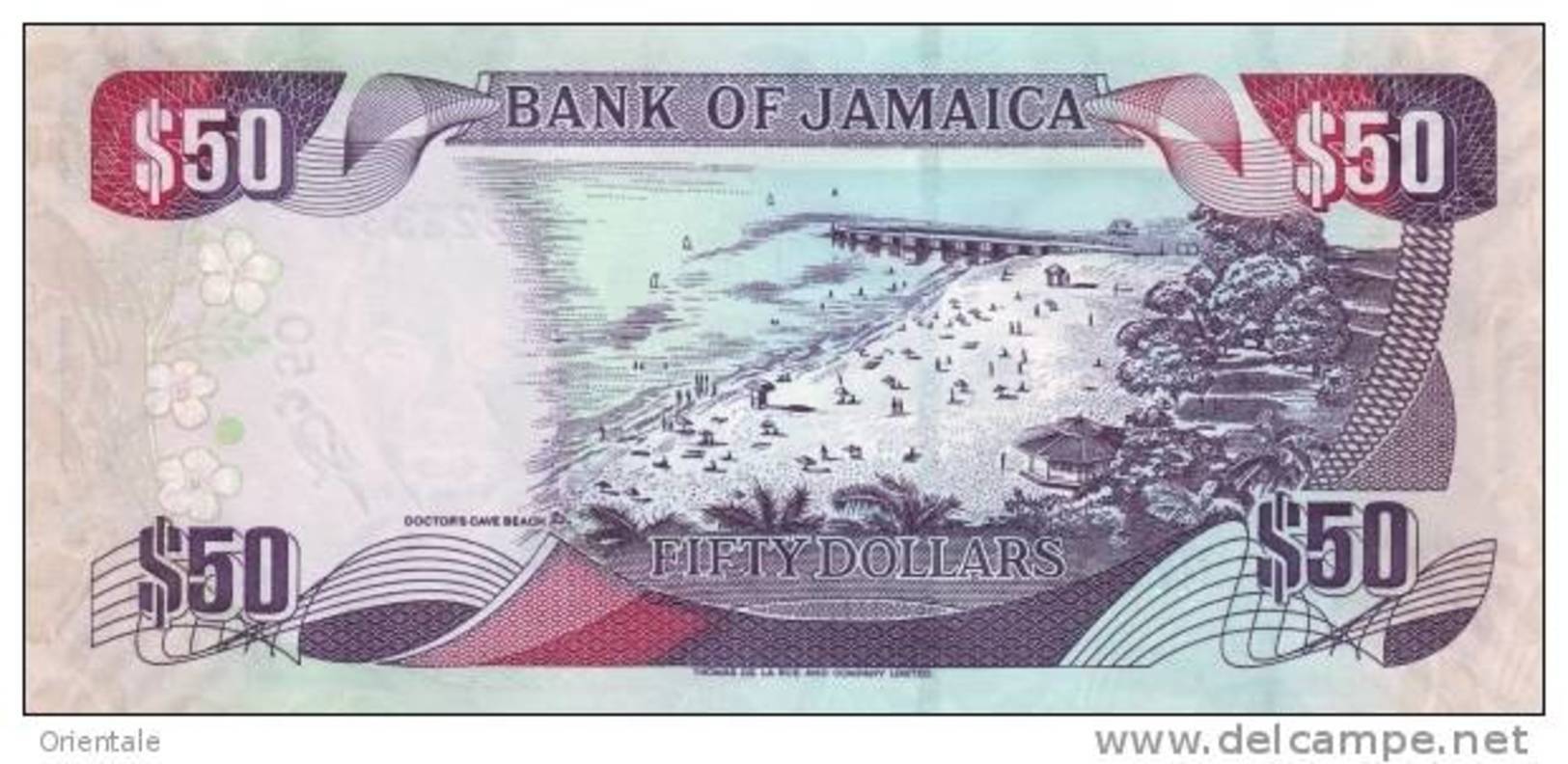 JAMAICA P. 79e 50 D 2004 UNC - Jamaique