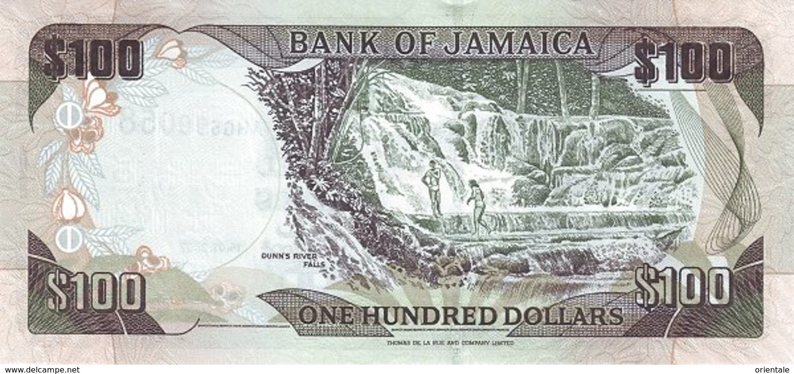 JAMAICA P. 84c 100 D 2007 UNC - Jamaique