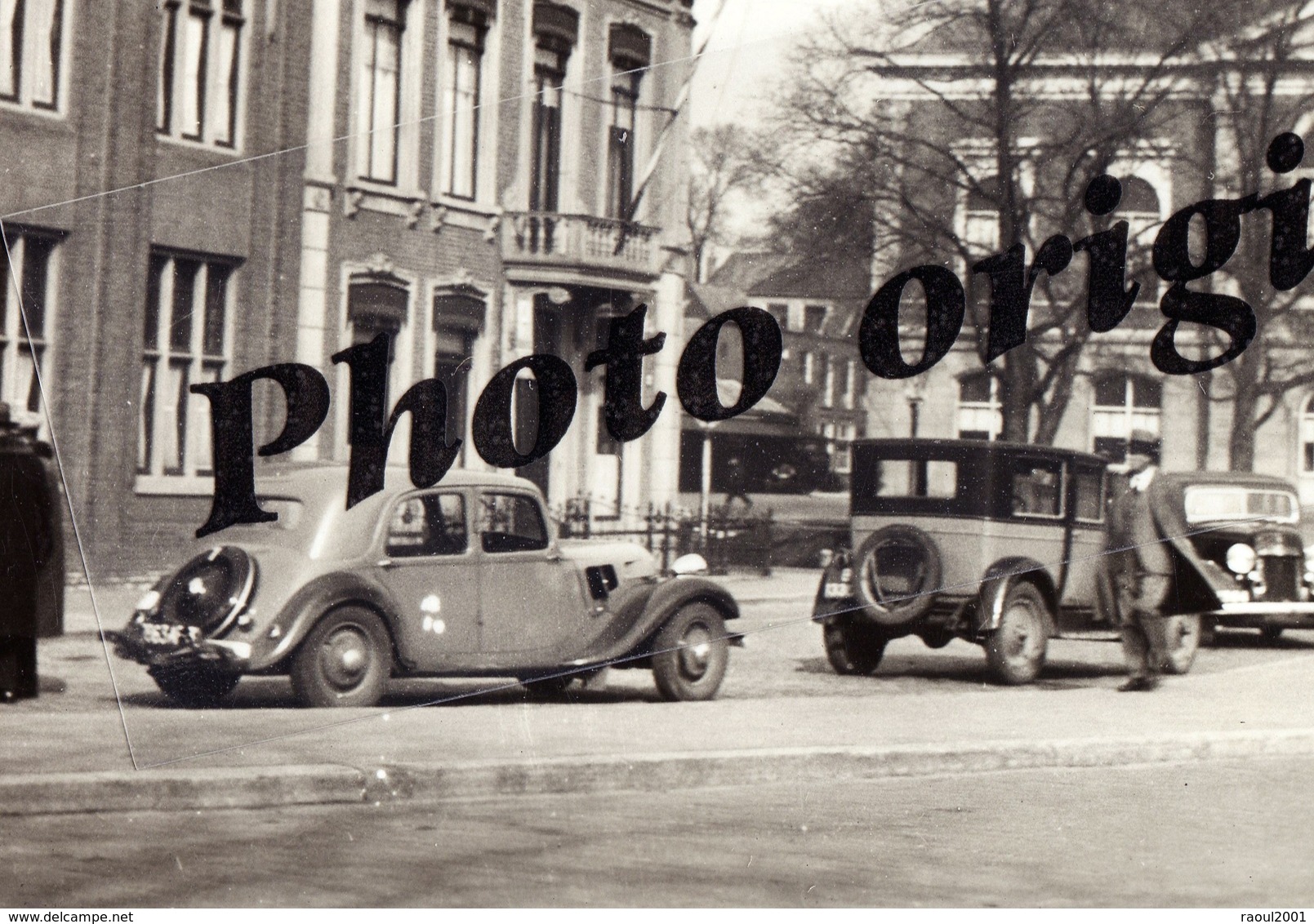 Autos Voitures Automobiles Cars - Photo Originale - CITROËN Traction Avant 1934 - Tacots Oldtimers à Identifier - Cars