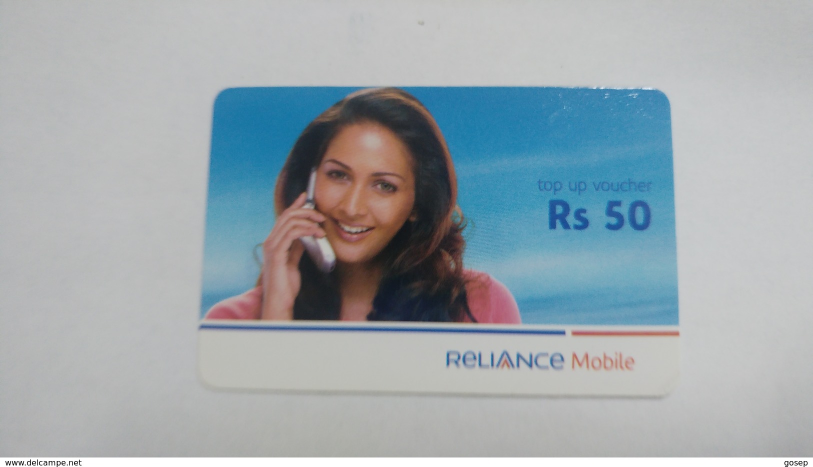 India-reliance Mobile Card-(25i)-(rs.50)-(30/9/07)-(maharashtra)-card Used+1 Card Prepiad Free - India