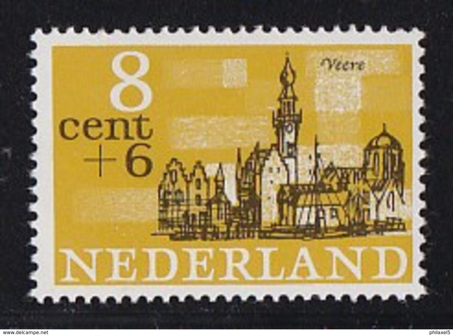 Nederland - Steden En Dorpen - Veere - Provincie Zeeland - MNH - NVPH 842 - Geography