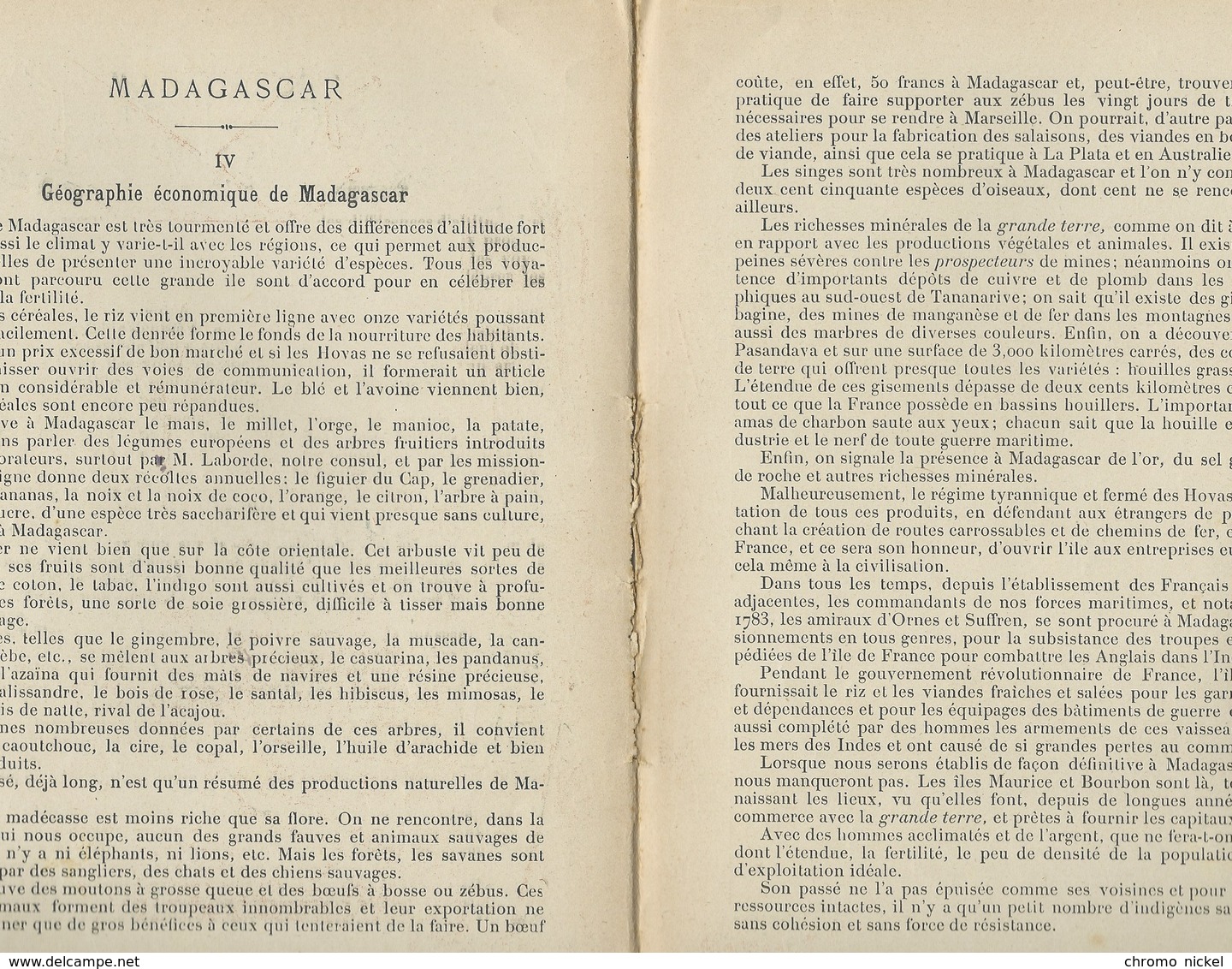 Madagascar Labour RIZ Nossy-Bé Les Comores Sainte-Marie Protège-cahier Couverture 220 X 175  Bon état 3 Scans - Book Covers