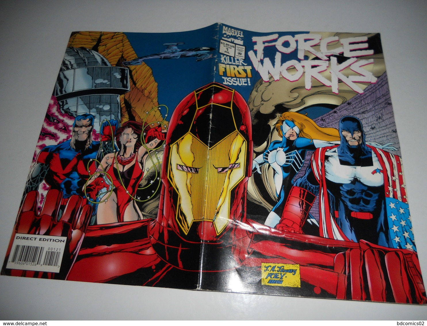 Force Works 1 ( Abnett & Lanning, Marvel V.O. 1994, Cover-Poster )  En V O - Marvel