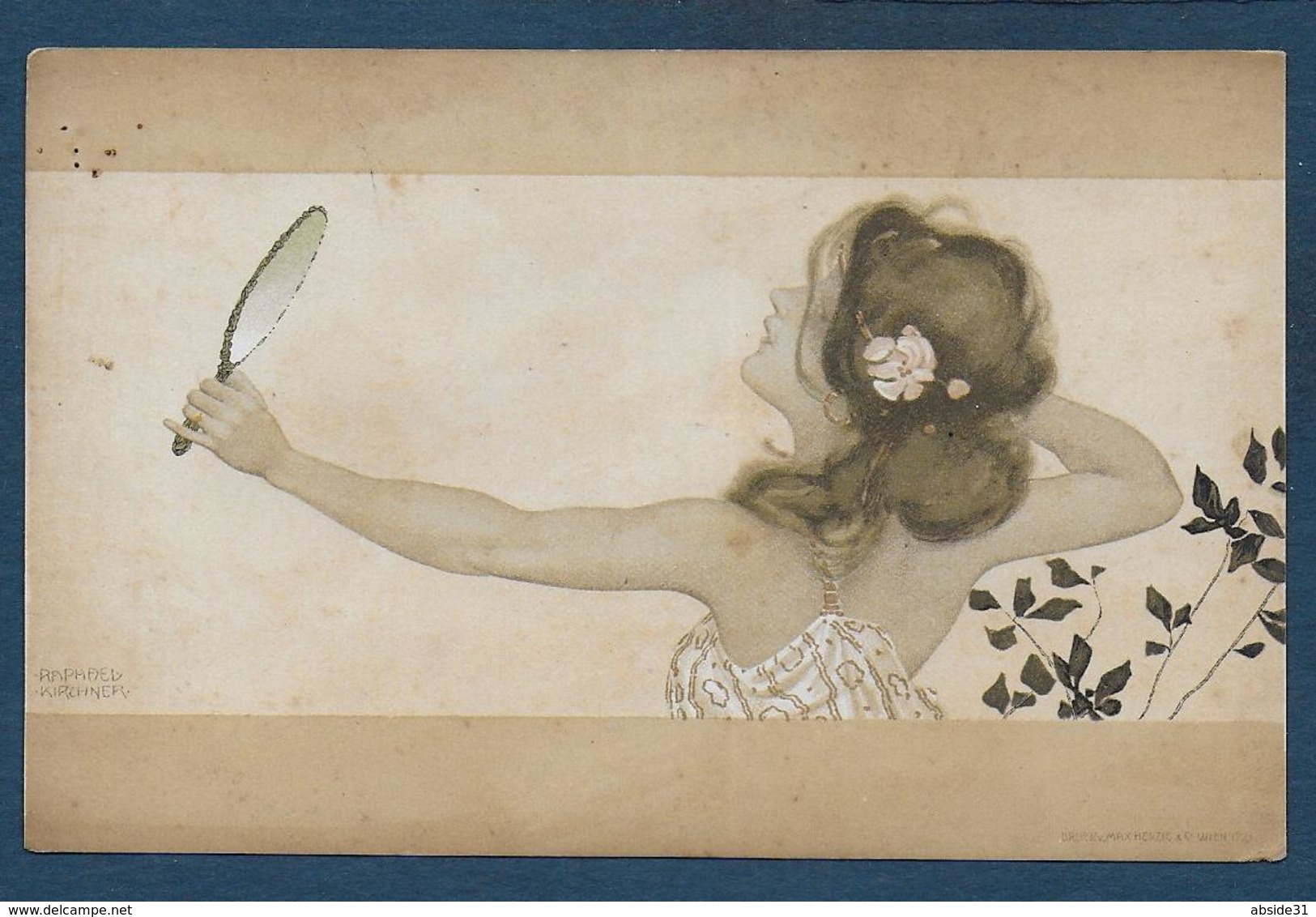 KIRCHNER - Femme Au Miroir - Kirchner, Raphael