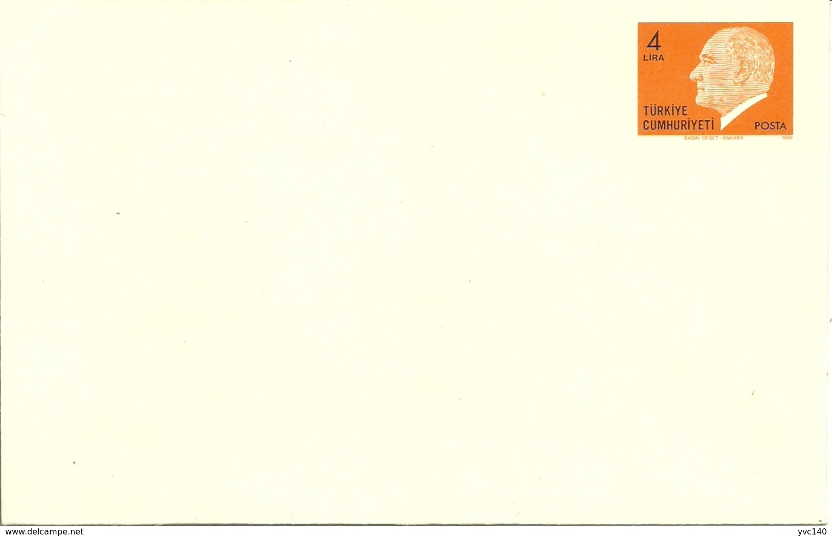 Turkey; 1982 Postal Stationery - Interi Postali