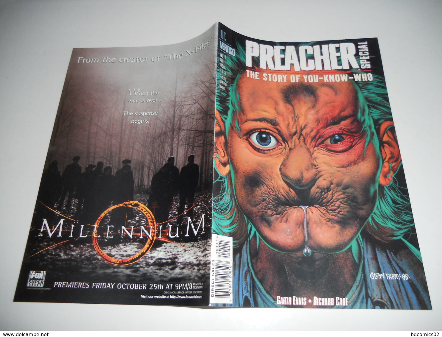 PREACHER SPECIAL THE STORY OF YOU KNOW WHO N°1 DC VERTIGO EN V O - Marvel