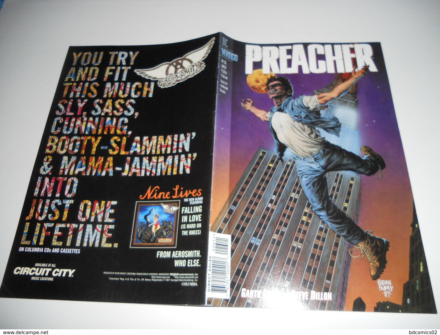 PREACHER N°26  DC VERTIGO EN V O - Marvel