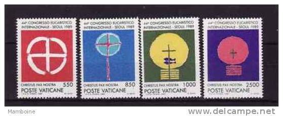 VATICAN  1989  N 860 / 63   Neuf X X Série Compléte. - Unused Stamps