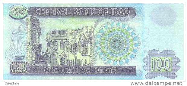 IRAQ P.  87 100 D 2002 UNC - Iraq