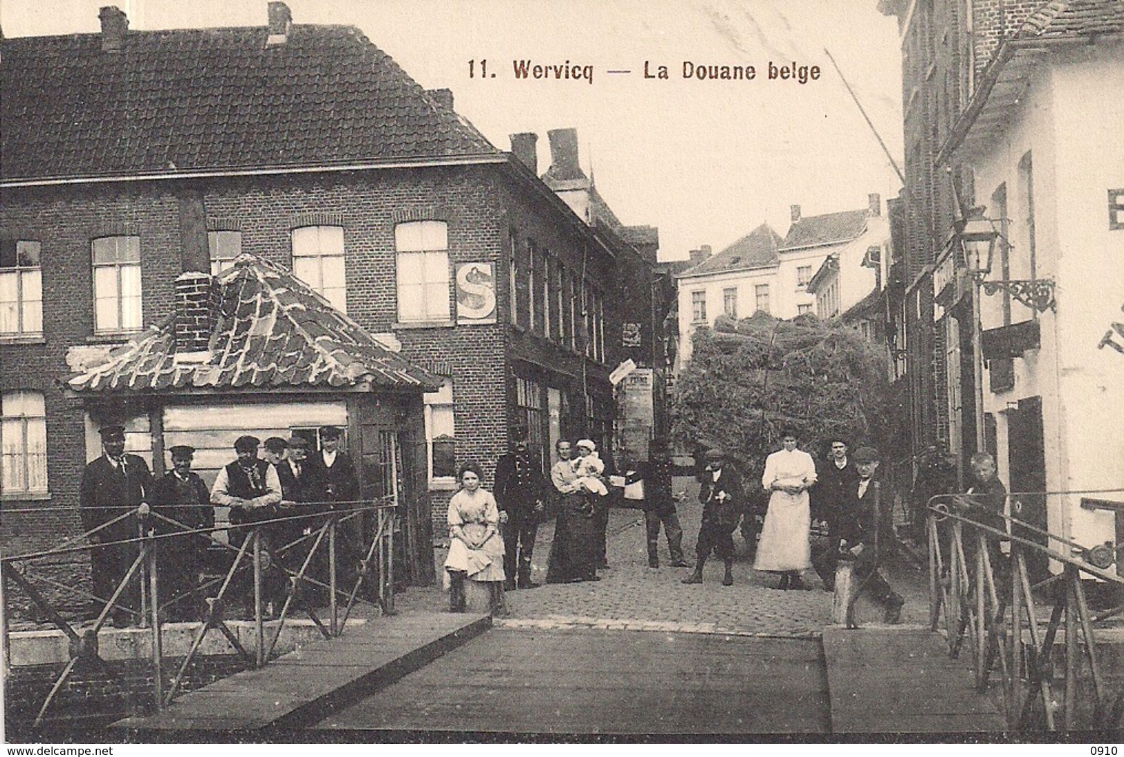 WERVICQ-WERVIK "LA DOUANE BELGE-BELGISCHE DOUANE" - Wervik