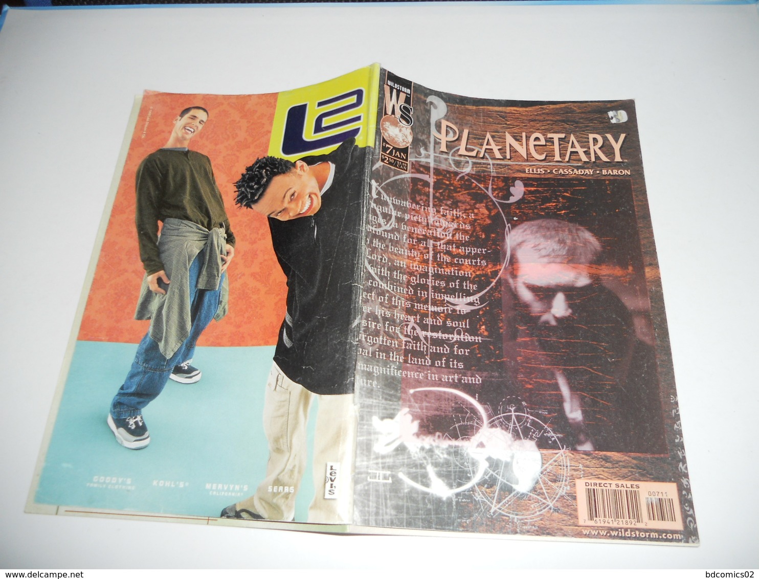 Planetary 7 . Wildstorm 2000 En V O - Marvel