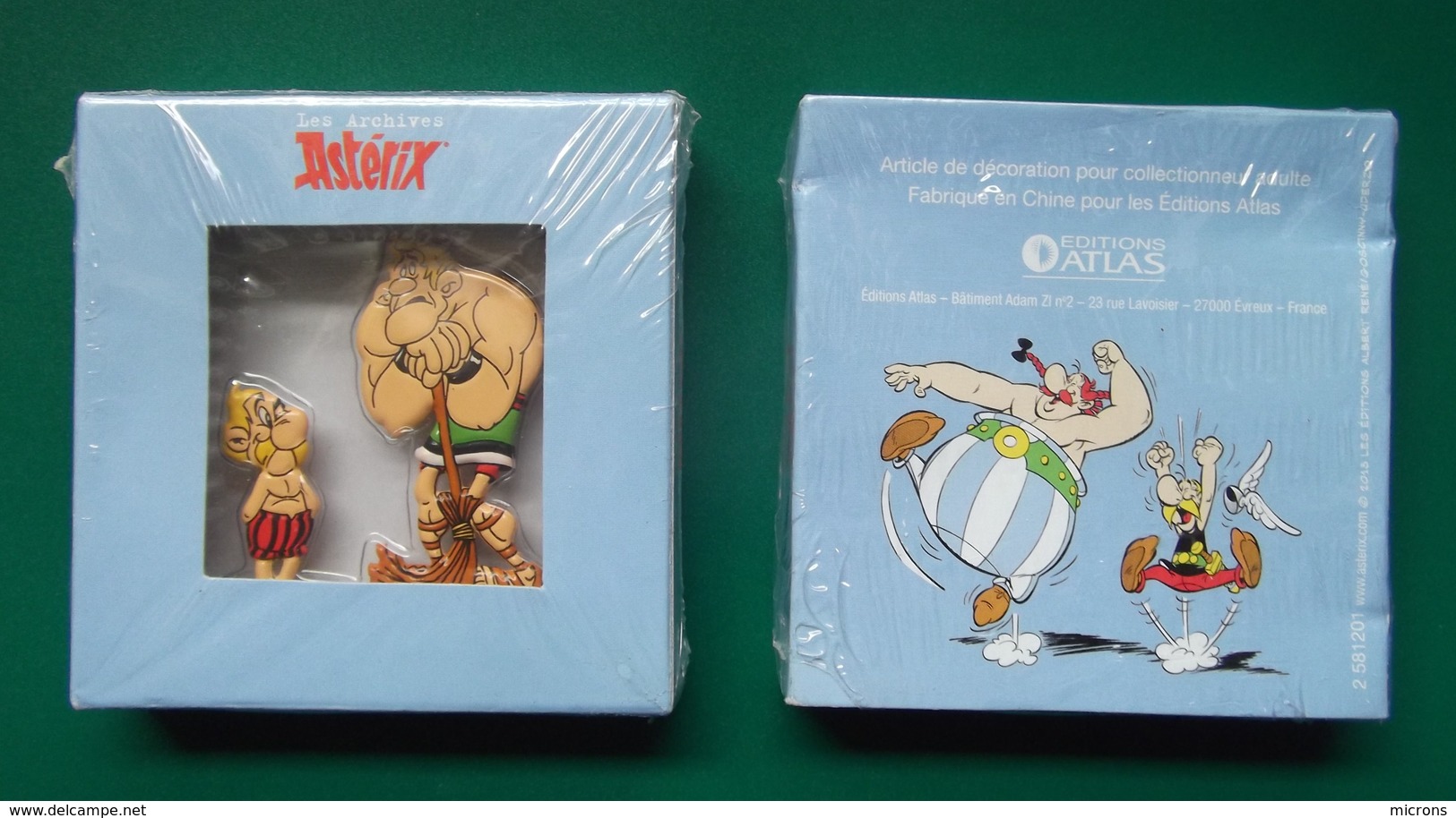 LES ARCHIVES ASTERIX EDITIONS ATLAS ASTERIX & - Asterix & Obelix