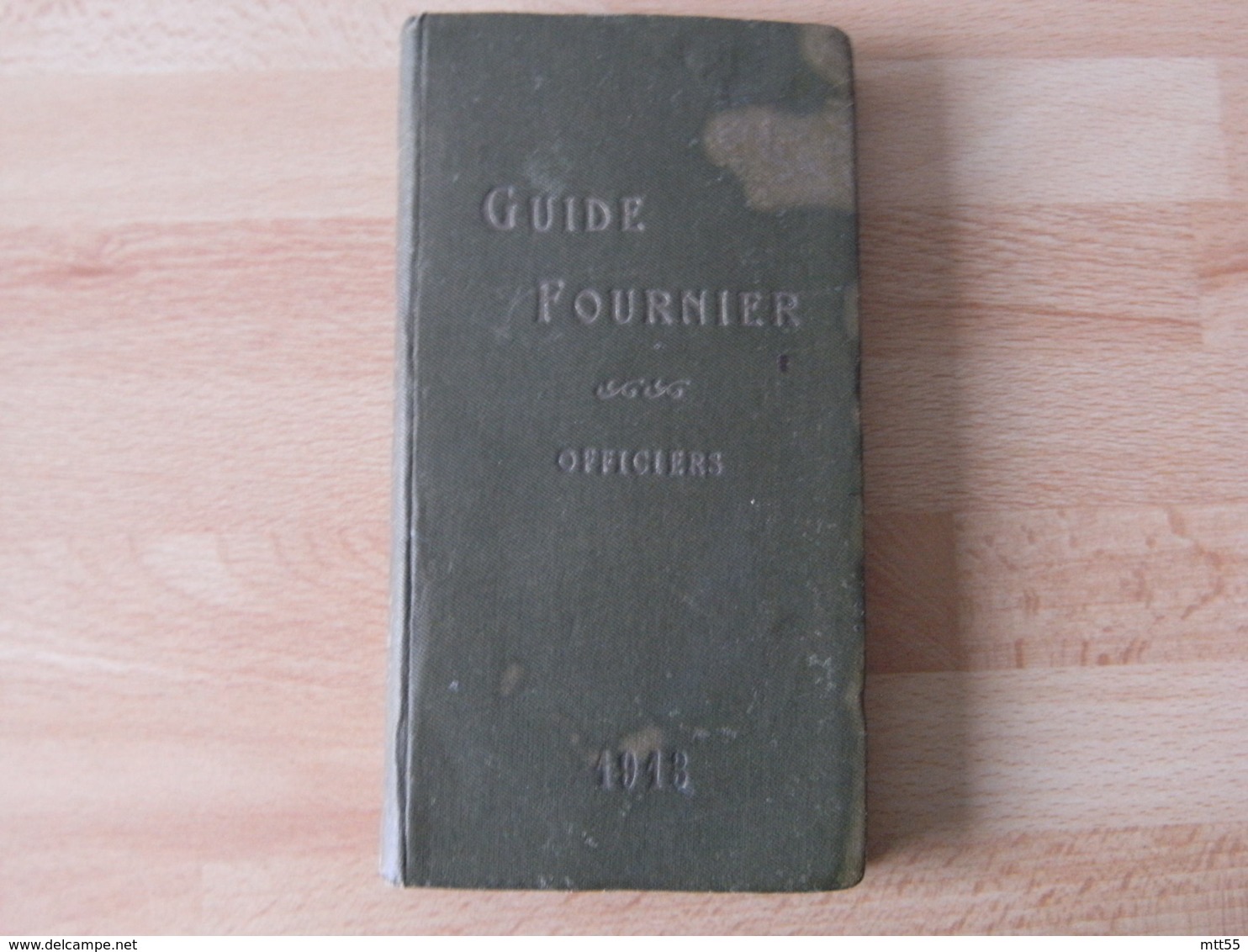 Militaria Livre Guide Fournier Officiers   Publicite Glossaire Pour Reglement  Armee 1913 - Français