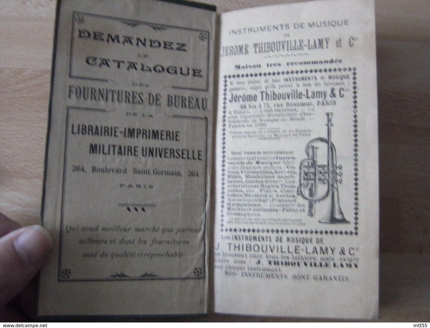 Militaria Livre Guide Fournier Officiers   Publicite Glossaire Pour Reglement  Armee 1913 - Français