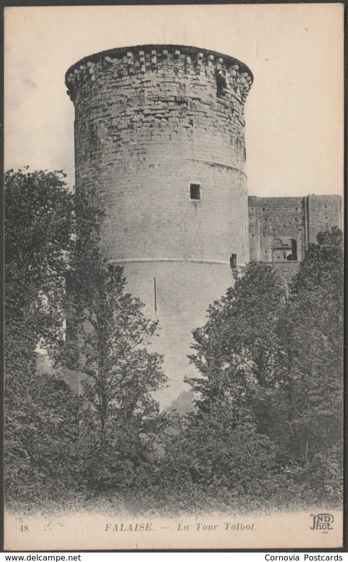 La Tour Talbot, Falaise, Calvados, C.1918 - Corbeil-Neurdein CPA ND48 - Falaise