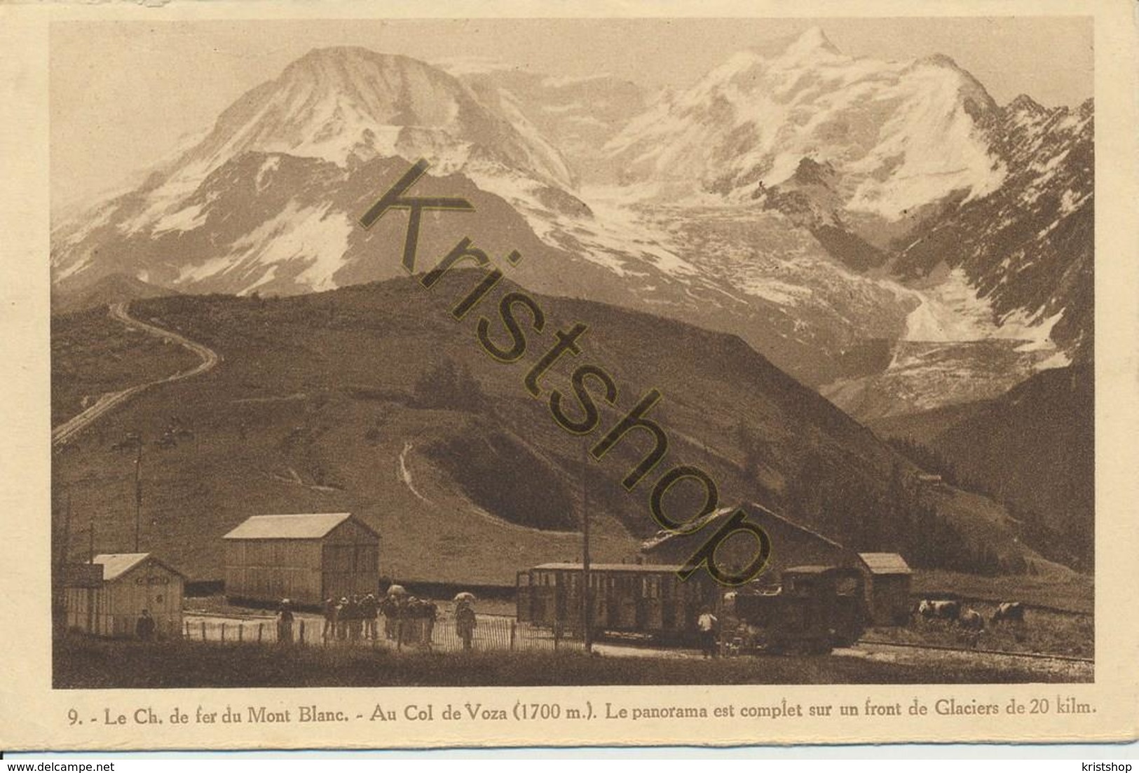 Le Ch, De Fer Du Mont Blanc - Au Col De Voza [AA21-925 - Other & Unclassified