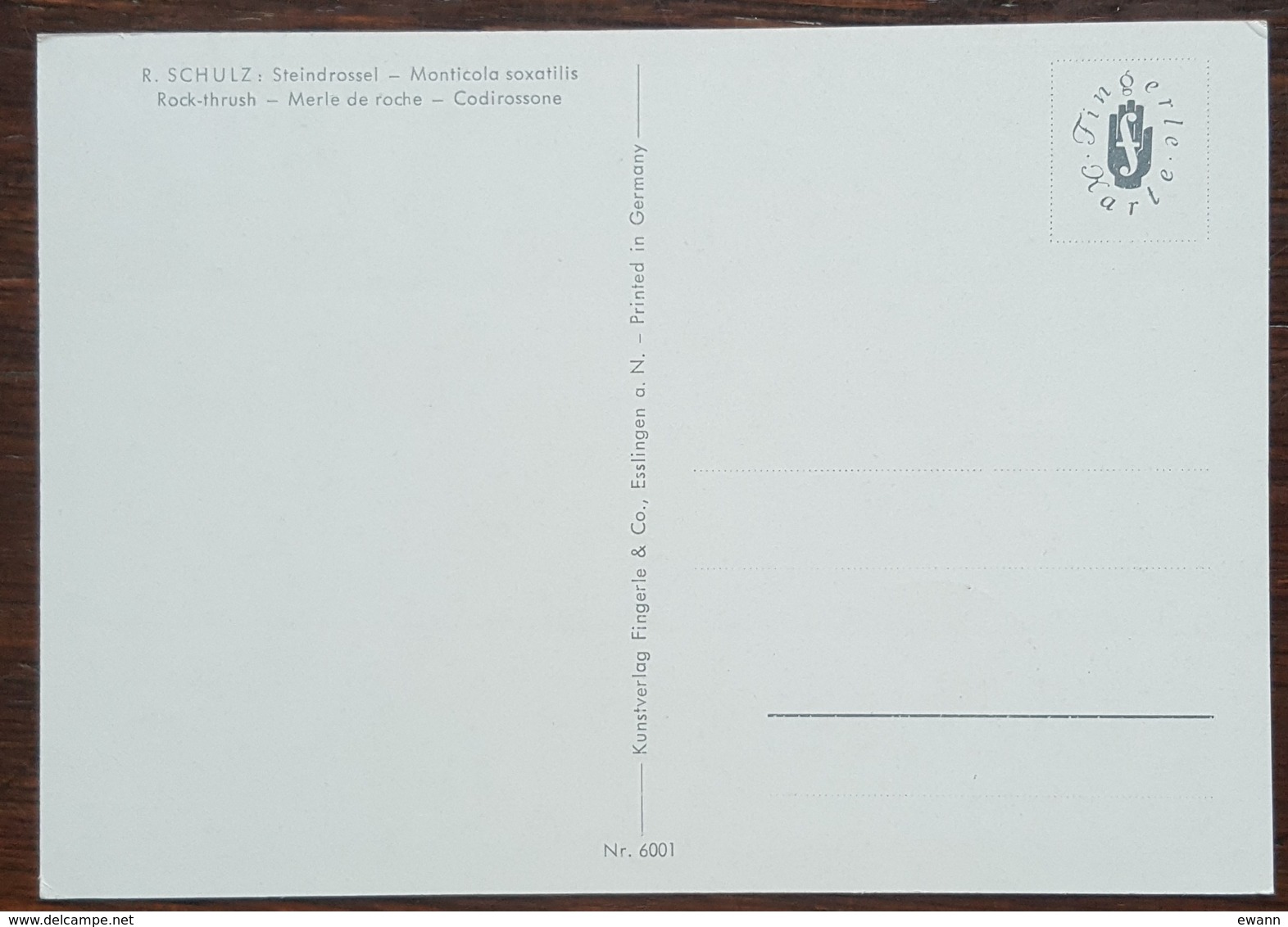 Albanie - Carte Maximum / CM 1972 - YT N°1314 - Faune / Oiseaux - Albania