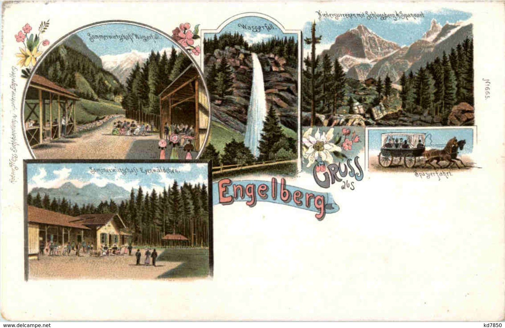 Engelberg - Litho - Engelberg