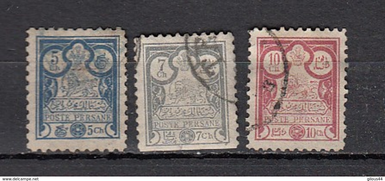 Iran    Sèrie 1892 3  Valeurs - Iran