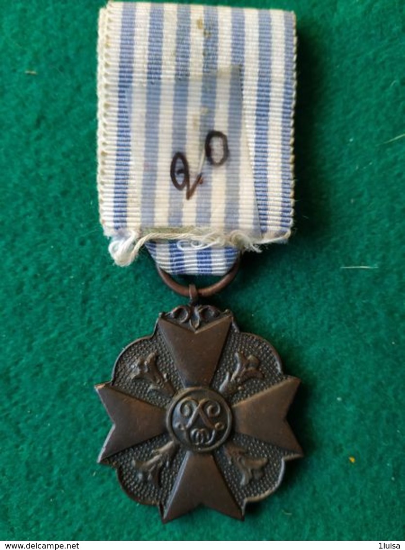 Medaglia Ordine Leopoldo Bronzo - Belgio