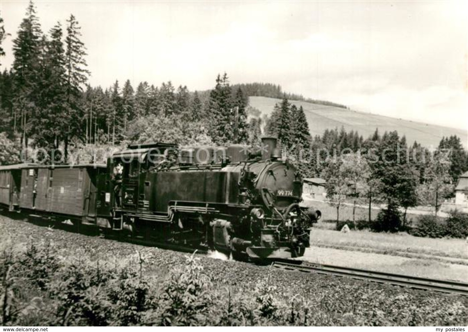 73334939 Neudorf_Annaberg Dampflok Kleinbahn Neudorf Annaberg - Annaberg-Buchholz