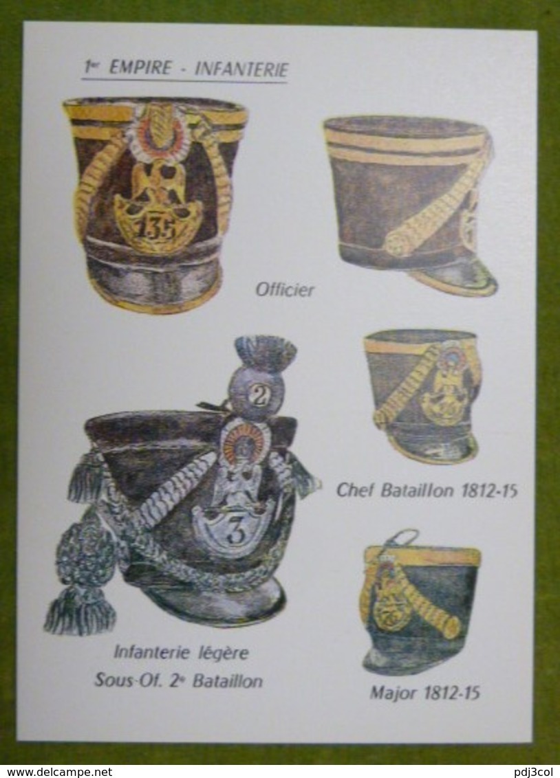 Bon Lot De 6 Cartes Illustrées Par Noel Frichet - édition De "La Schapska "ancien Régime -1er Empire - Garde Impériale" - Uniformes