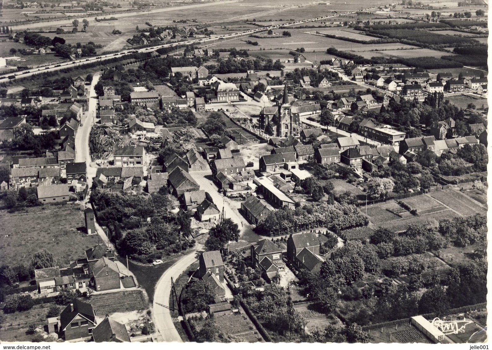 Oevel Westerlo Vue Aérienne 1982 CIM-kaart - Westerlo