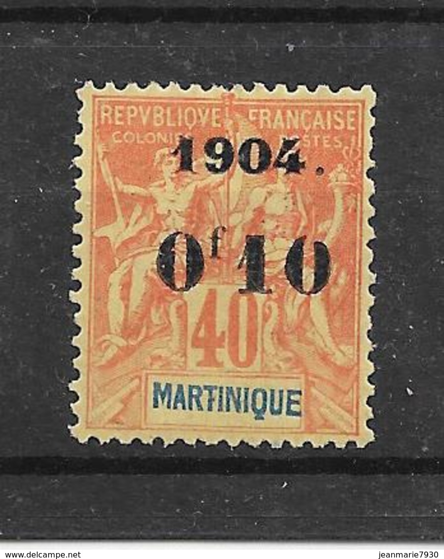 MARTINIQUE - N° 55 NEUF *- COTE = 27.00 € - Unused Stamps