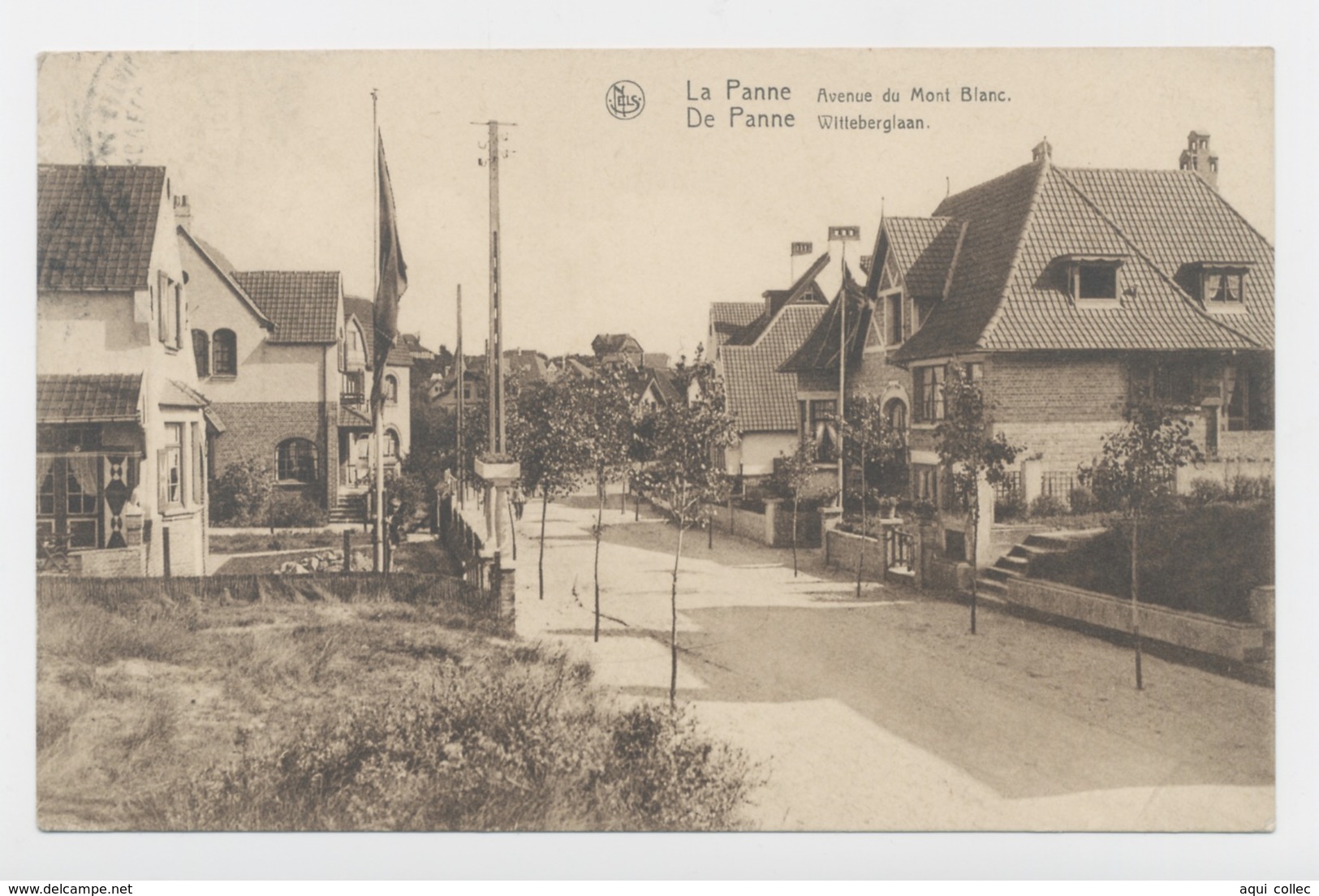 BELGIQUE LA PANNE AVENUE DU MONT BLANC - De Panne