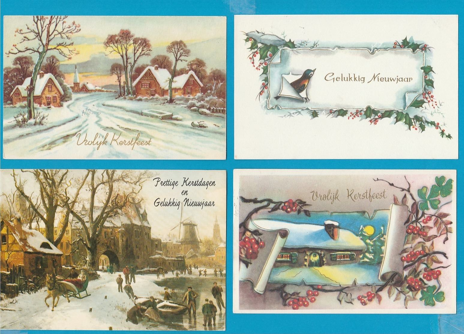 Nieuwjaar, Kerst En Fantasie, Lot Van 70 Postkaarten, Cartes Postales - 5 - 99 Postales