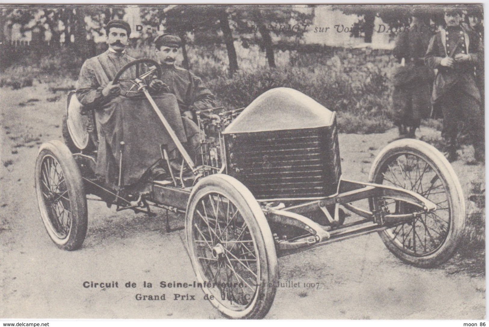 AUTOMOBILE - CIRCUIT DE LA SEINE INFERIEURE - GRAND PRIX DE A. C.F. - JUILLET 1907 - Voitures De Tourisme