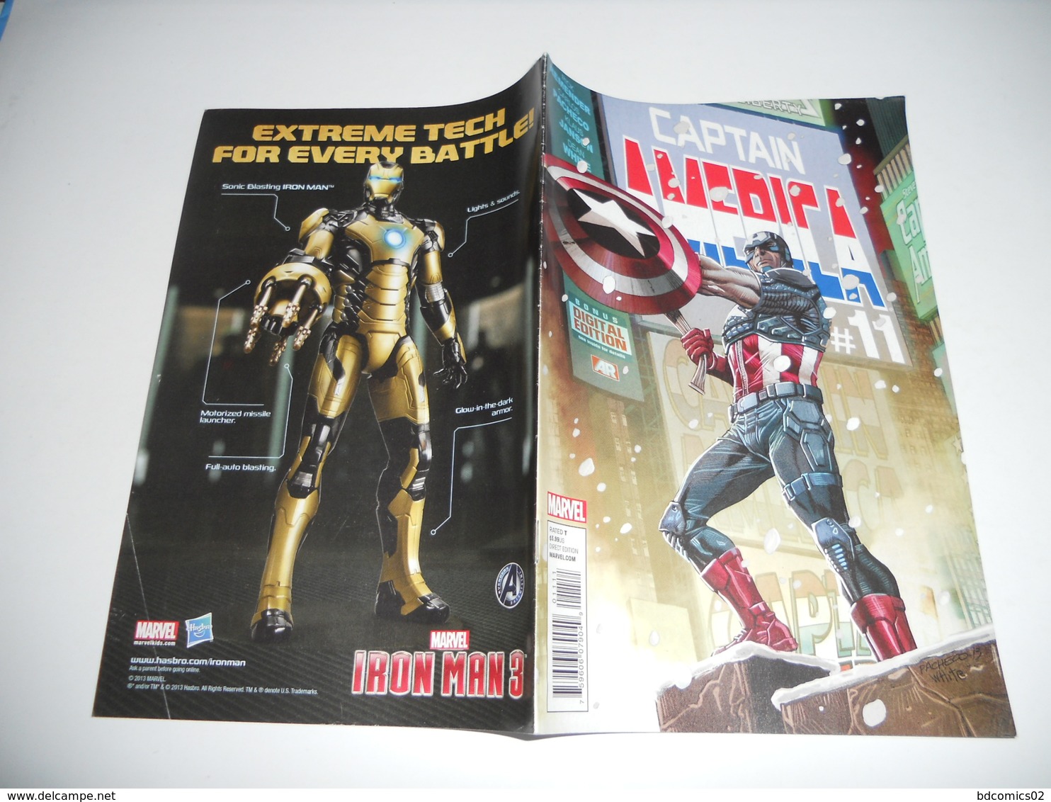 Captain America - Marvel Comics - N°11 US Direct Edition Issue November 2013 EN V O - Marvel