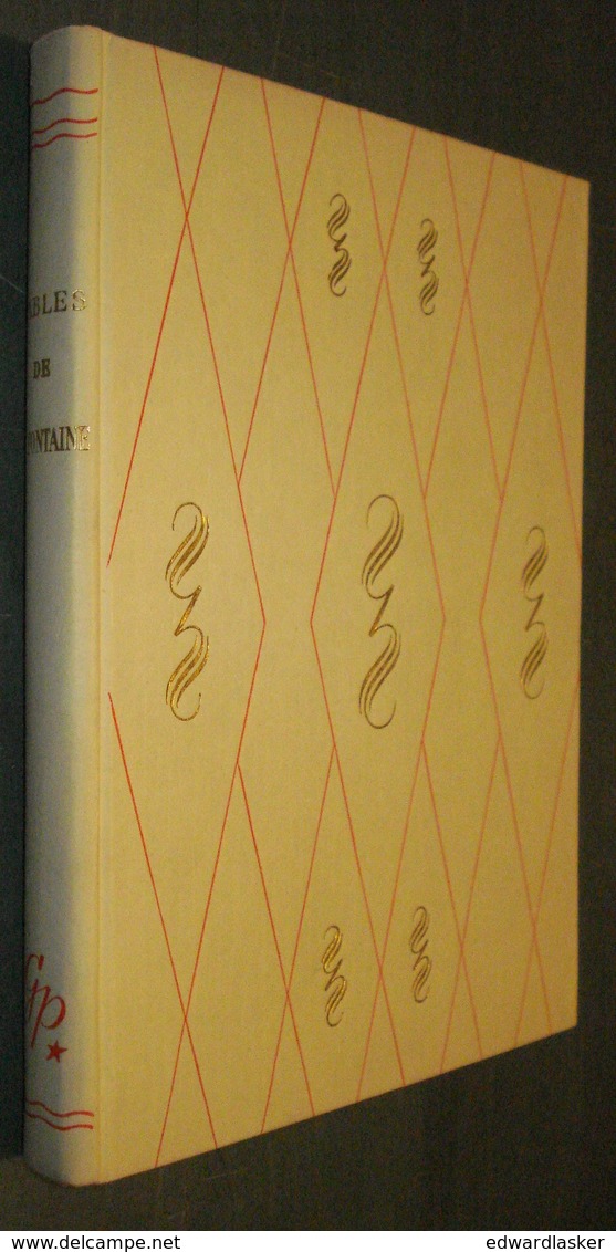 Bibl. ROUGE ET OR N°4 : Fables De LA FONTAINE - 1949 - Raoul Auger - Bibliothèque Rouge Et Or