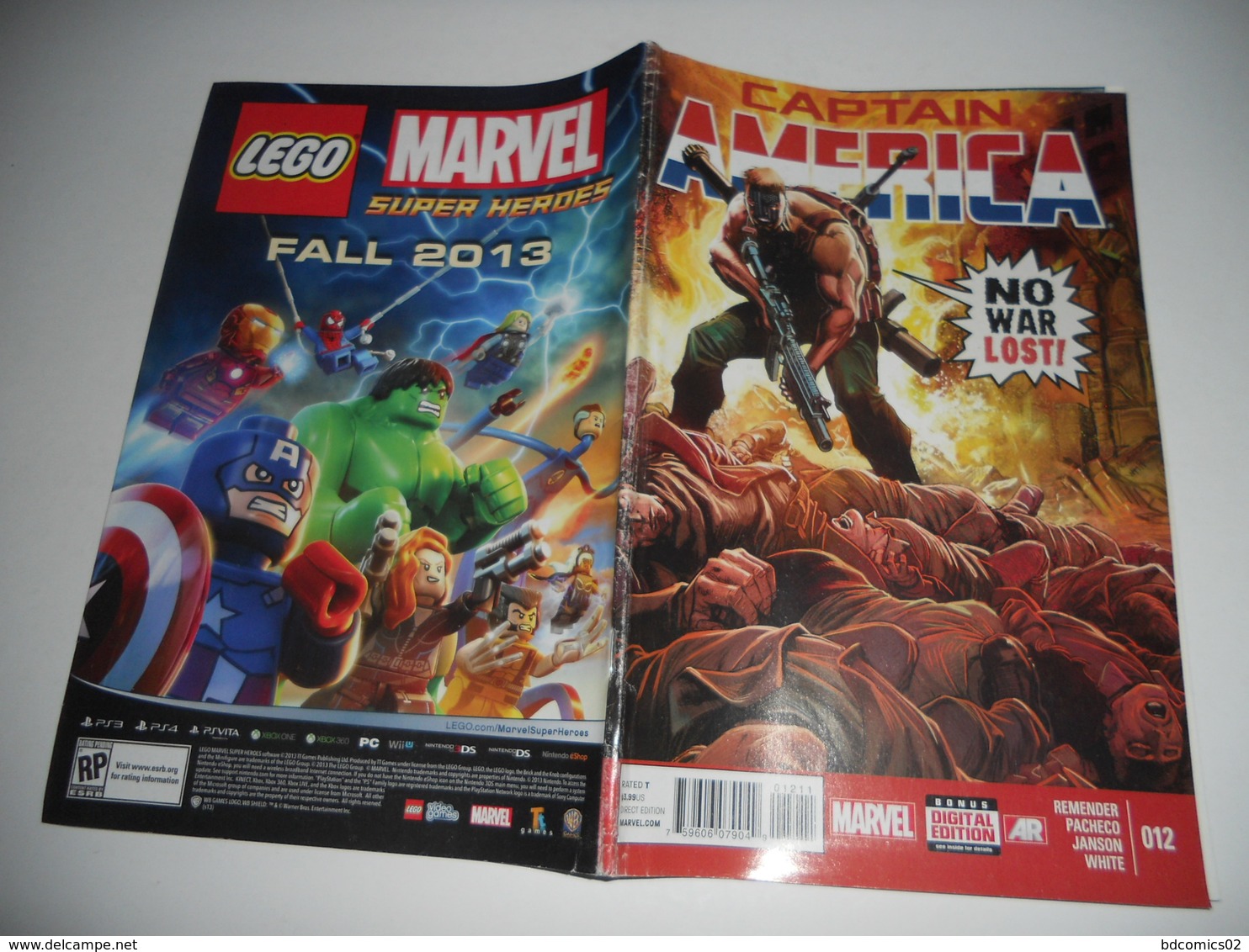 Captain America (2013 Series) N°12 In Near Mint Minus Condition. Marvel Comics EN V O - Marvel