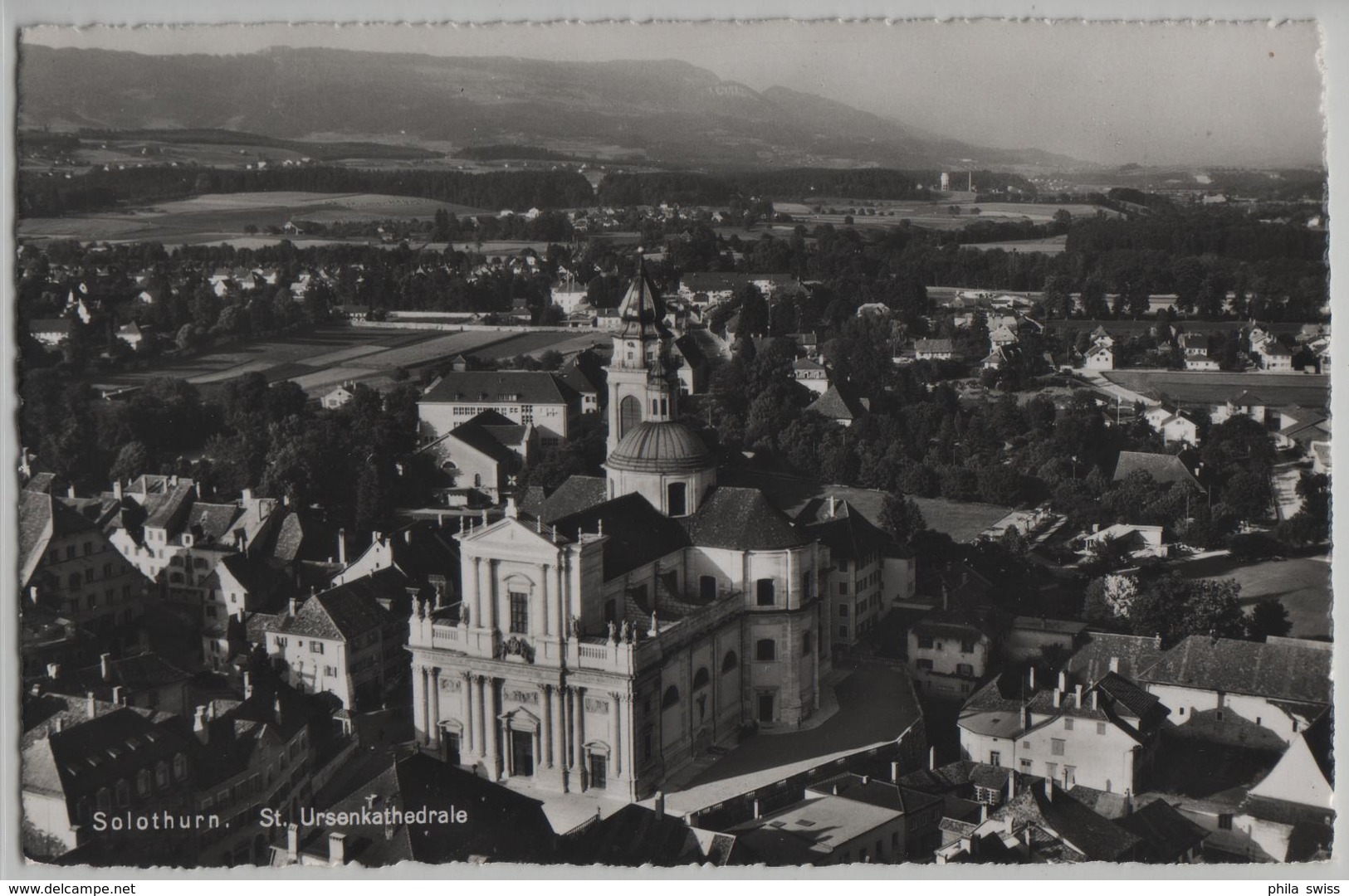 Solothurn - Ursenkathedrale - Flugaufnahme P. Zaugg - Sonstige & Ohne Zuordnung