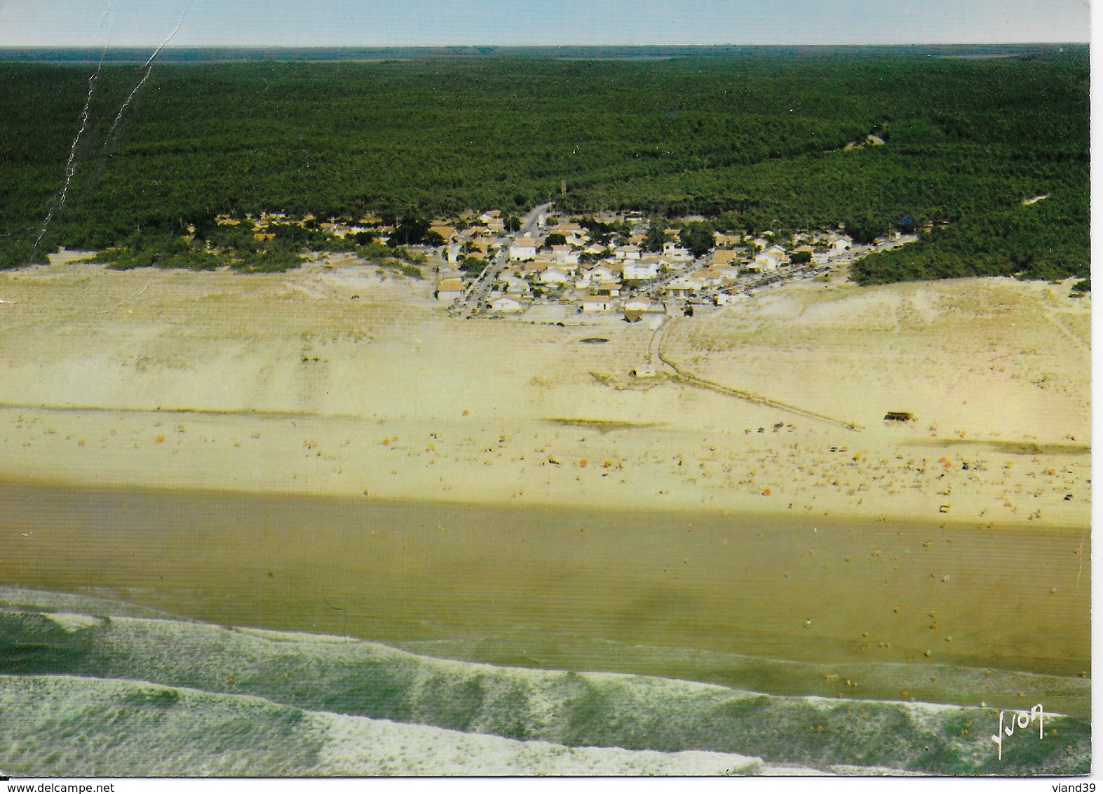 Carcans Plage - Photo Aérienne Monique François Bordeaux - Carcans