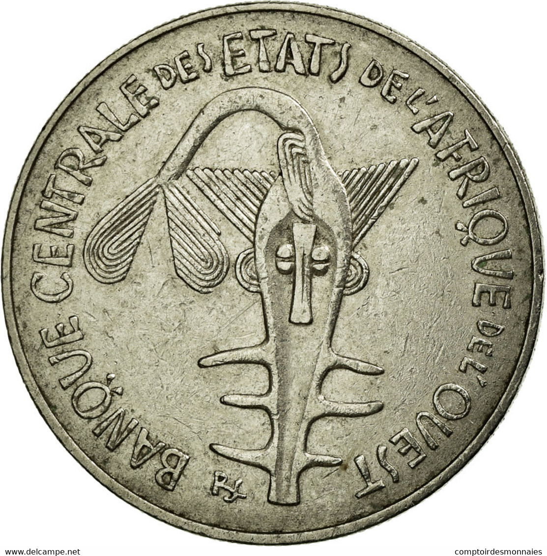 Monnaie, West African States, 100 Francs, 1984, TTB, Nickel, KM:4 - Côte-d'Ivoire