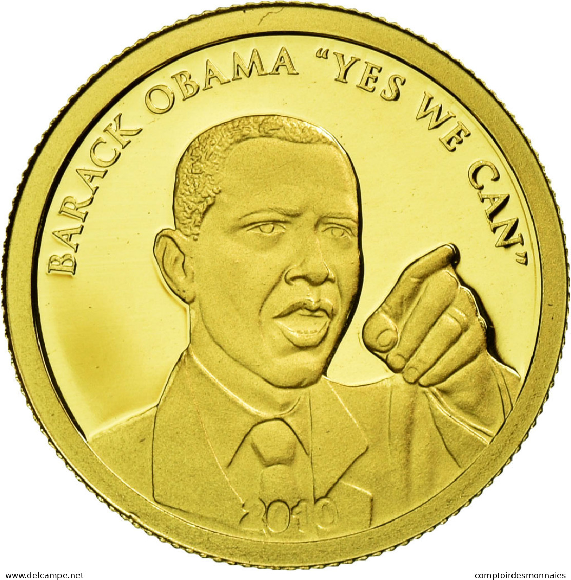 Monnaie, Îles Cook, Elizabeth II, 10 Dollars, 2010, CIT, FDC, Or, KM:1298 - Cook