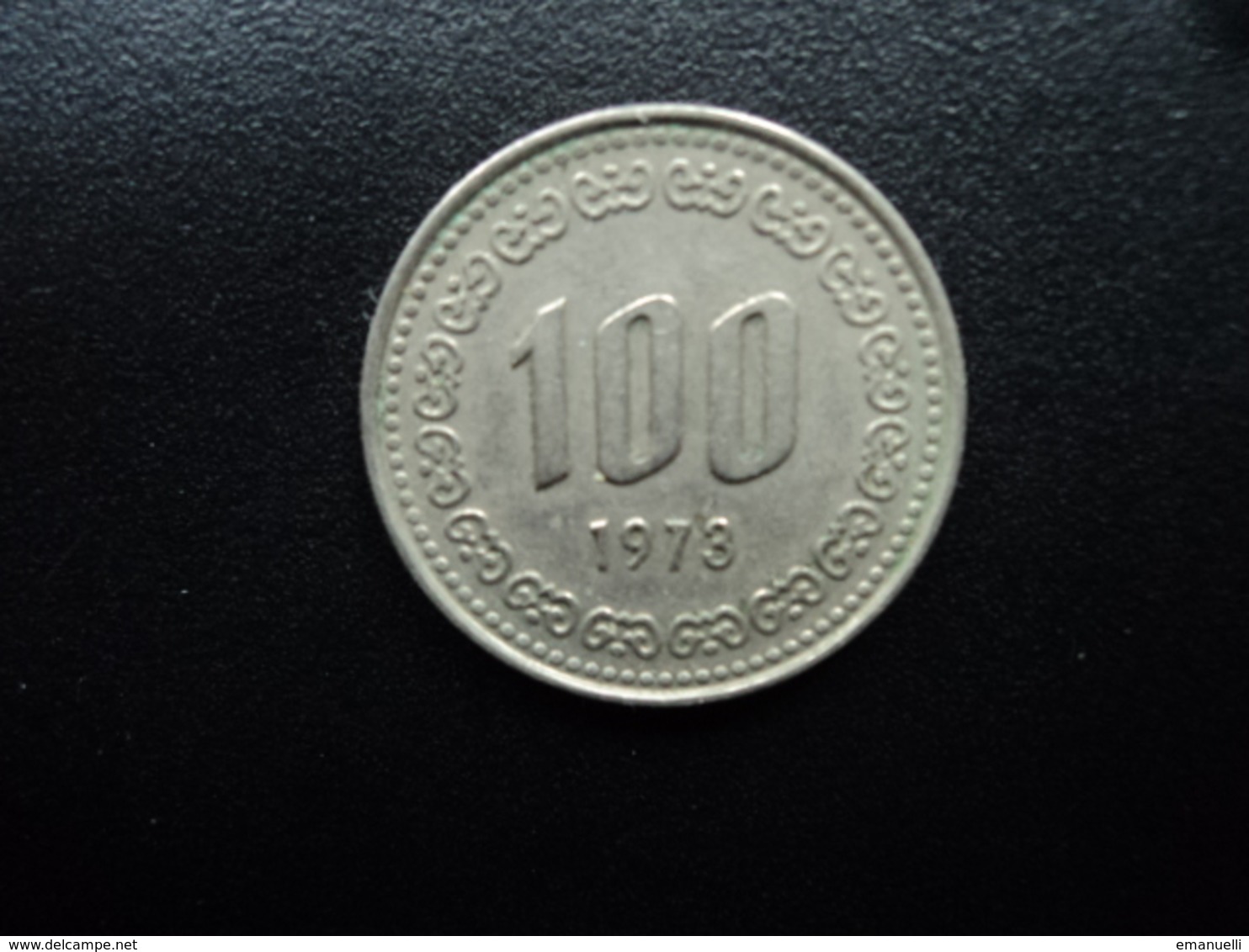 CORÉE DU SUD : 100 WON   1973   KM 9     TTB - Korea, South