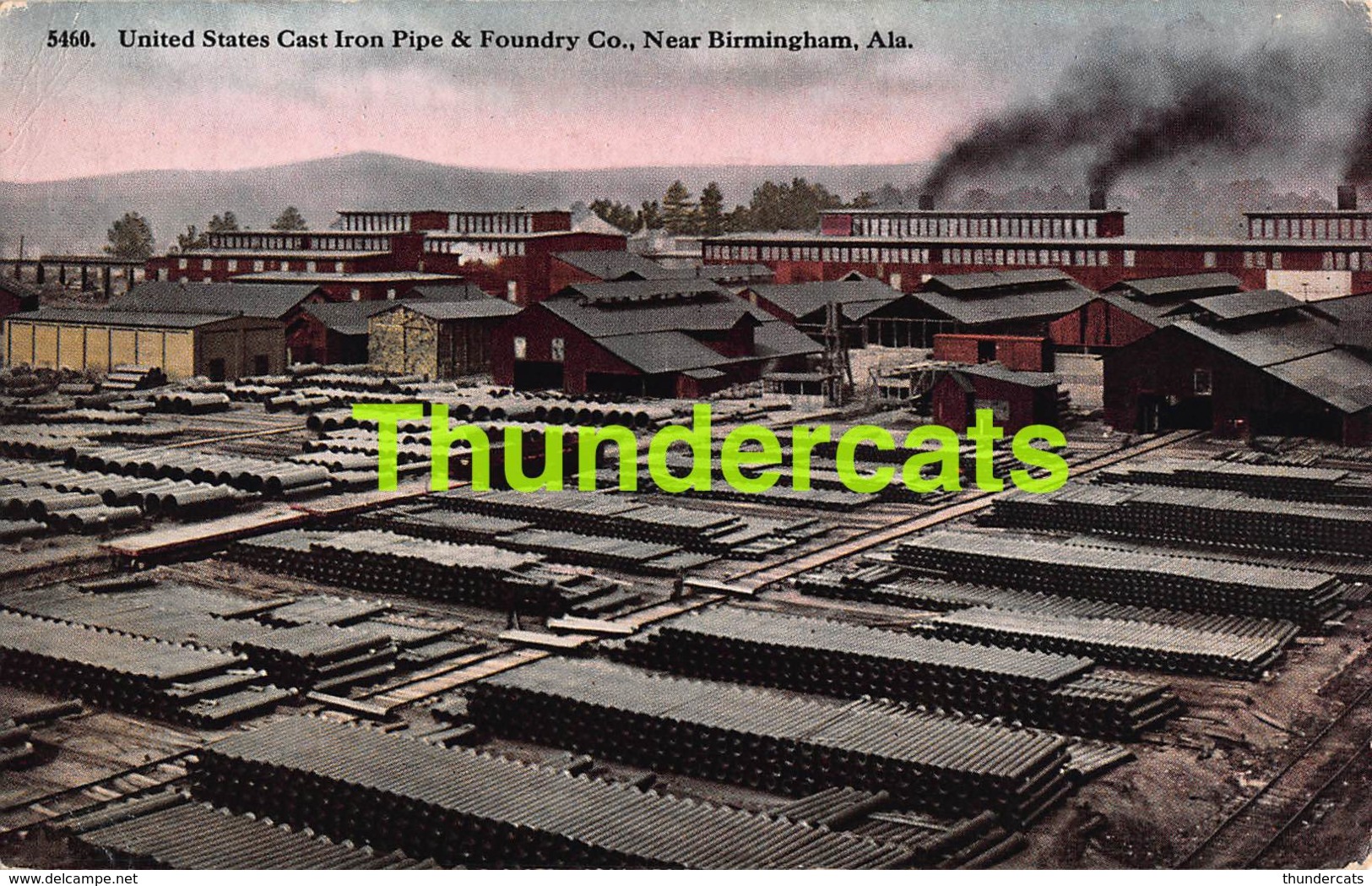 CPA UNITED STATES CAST IRON PIPE & FOUNDRY CO NEAR BIRMINGHAM ALASKA - Autres & Non Classés